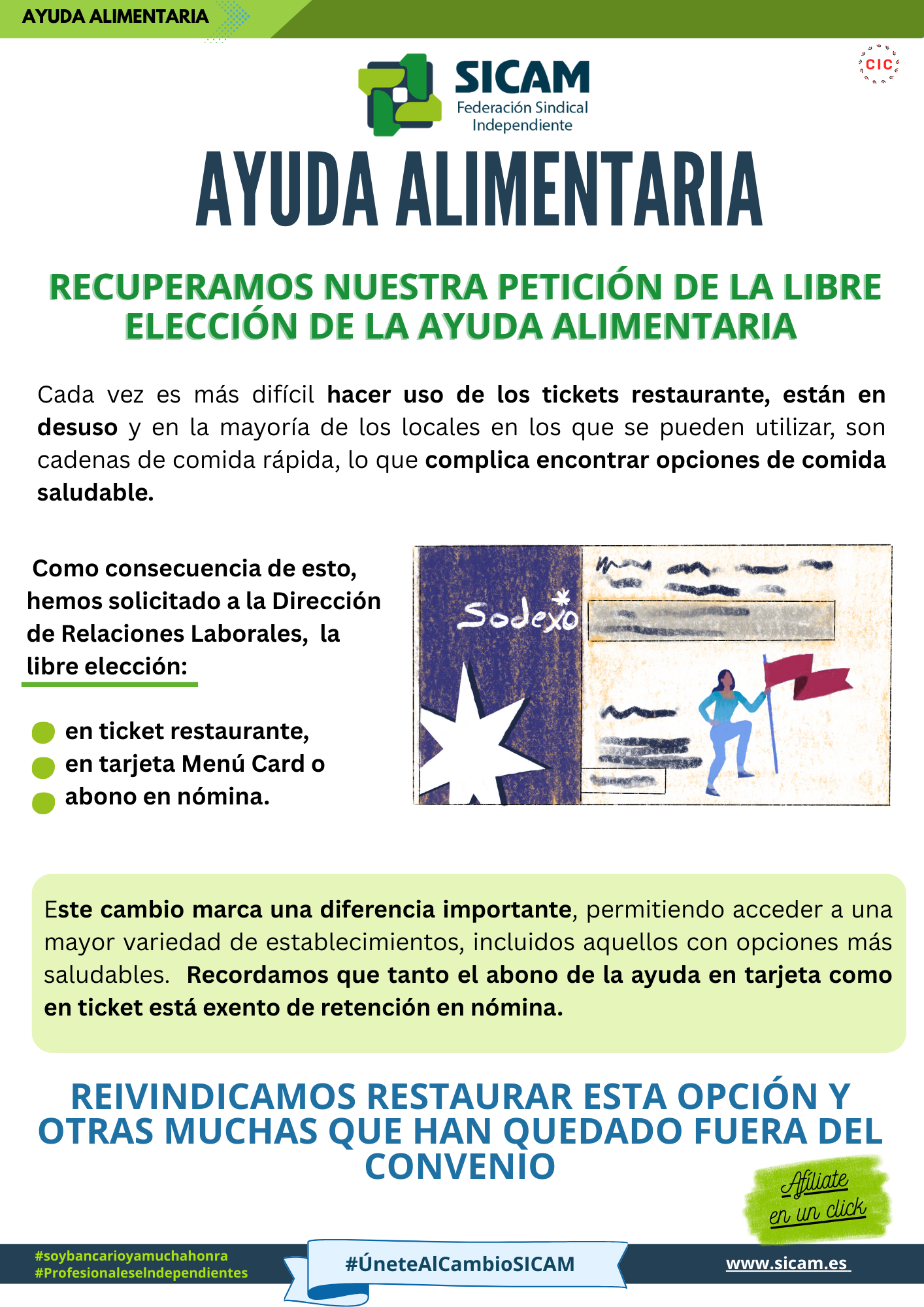 Circular destacada